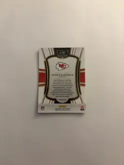 2025 Panini Select-Premier Level Patrick Mahomes #107 Black and Red Shock Prizm - Image 2