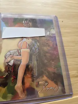 Muse #4 Art Card Limited 14/50 Edward Vela Signed (Censored) - Image 1