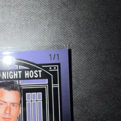 Charlie Sheen 2025 Leaf Pop Century Autograph Card # 1/1 !! SNL Host Auto - Image 3