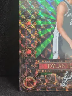 2025 Topps Chrome Destiny D-2 Dylan Harper Rookie San Antonio Spurs /99 - Image 5