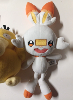 Pokemon WCT 2020 Scorbunny 14" & Psyduck Plush Doll Stuffed Animal Bunny Rabbit - Image 3