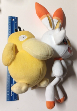 Pokemon WCT 2020 Scorbunny 14" & Psyduck Plush Doll Stuffed Animal Bunny Rabbit - Image 4