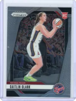 2024 #22 Caitlin Clark Panini Prizm WNBA Base RC Indiana Fever - Image 1