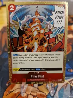Fire Fist - OP05-019 - R - English - One Piece TCG - NM/M - Image 1