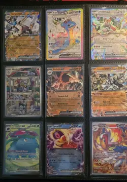Pokemon Folder Of RARE, SI, FULL ART Pokemon Cards - Image 2
