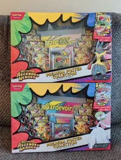 Pokemon Ascended Heroes - Premium Poster Collection - Lucario & Gardevoir Set - Image 1
