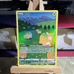 GG22/GG70 - Ditto - Galarian Gallery Illustration Holo - Crown Zenith - Pokemon - Image 1
