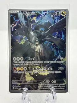 Pokemon TCG N’s Zekrom #031 Black Star Promo Full Art Ascended Heroes - NM - Image 1