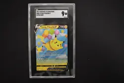Flying Pikachu 2021 Pokemon Celebrations Ultra Rare 6/25 SGC 9 Mint - Image 1