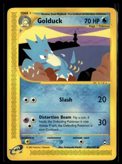 Pokemon TCG Aquapolis #050a/147 Golduck (50a) - Image 1
