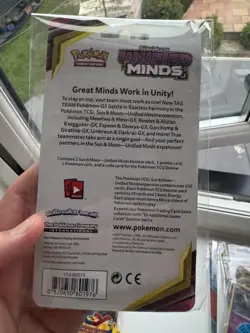 Pokemon Sun & Moon Unified Minds Checklane Blister w/ Pikachu Promo Sealed - Image 2