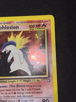 Typhlosion Neo Genesis 18/111 Holo Pokemon - Image 4