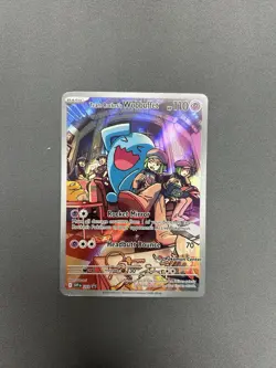 2025 Pokemon Center Stamped Team Rocket's Wobbuffet SVP 203 Destined Rivals - Image 3