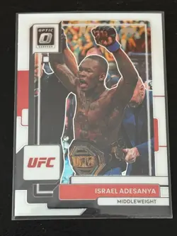 Israel Adesanya 2023 Panini Donruss Optic UFC #73 - Image 1