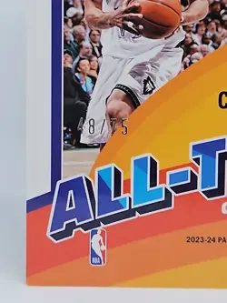 2023-24 Panini Contenders Optic Sam Cassell All Time Blue Auto /75 Timberwolves - Image 3