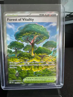 Pokemon Forest of Vitality 109/088 Gold Secret Rare Stadium Perfect Order NM/M - Image 1