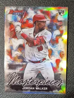 2023 Bowman's Best - Bowman Masterpieces Jordan Walker #BM-11 (RC) - Image 1