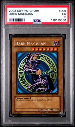 Yu-Gi-Oh! Dark Magician SDY-006 PSA 5 - Starter Deck Yugi - Ultra Rare - Image 2