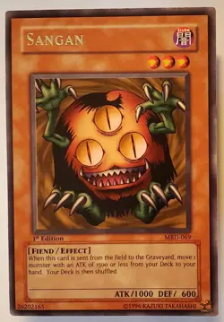 Yu-Gi-Oh! Sangan MRD-069 Metal Raiders 1st Ed Vintage 2002 Original Near Mint - Image 1