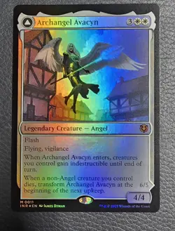 Archangel Avacyn Innistrad Remastered Foil MTG NM Magic Card - Image 1