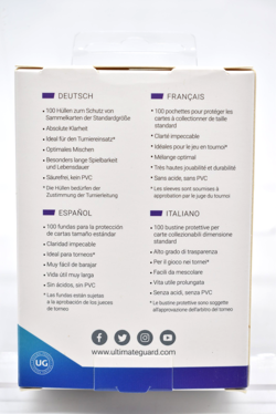 Ultimate Guard Katana - Black - Standard Size Card Sleeves 100 pk - Image 2