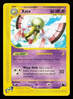 Xatu 35/144 Rare Skyridge Pokemon Card - Image 1