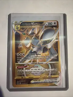 Pokemon TCG Arceus VSTAR Card 184/172 Brilliant Stars Series - Image 1