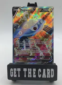 Magnezone V (Full Art) 175/196 SWSH11: Lost Origin Ultra Rare Pokemon Card - Image 1