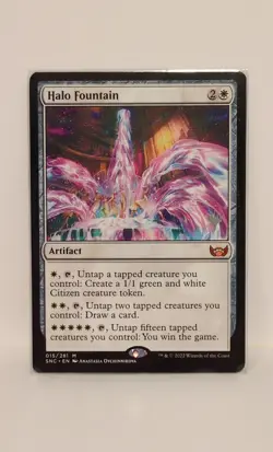 MTG - Halo Fountain - Promo Streets of New Capenna Regular - Unplayed - Image 1