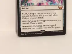 MTG - Halo Fountain - Promo Streets of New Capenna Regular - Unplayed - Image 3