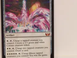 MTG - Halo Fountain - Promo Streets of New Capenna Regular - Unplayed - Image 4