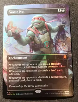 Waste Not - Foil - Borderless - TMC - MTG - EN - NM - 0132 - Image 1