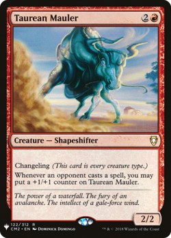 Taurean Mauler (REGULAR) x1 - MTG The List PLST #CM2-122 - Image 1