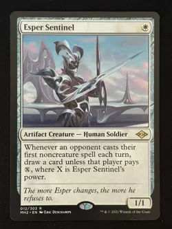 1x MTG Esper Sentinel - Modern Horizons 2 (MH2) #12 - Magic the Gathering - Image 1