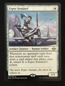 1x MTG Esper Sentinel - Modern Horizons 2 (MH2) #12 - Magic the Gathering - Image 3