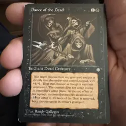 MTG - Ice Age - Dance of the Dead - Lightly played - Image 2