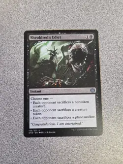 Magic The Gathering Sheoldred's Edict 108/271 Phyrexia All Will Be One 2023 MTG - Image 1