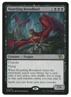 MTG Hoarding Broodlord March of Machine Magic The Gathering TCG - Image 1