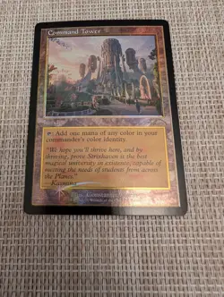 SHIPS TODAY! Command Tower Secrets of Strixhaven Promo Old Border Foil - Image 1
