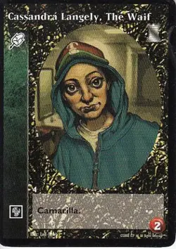 Cassandra Langely, The Waif x2 VTES JYHAD Keepers of Tradition KoT NM/M - Image 1