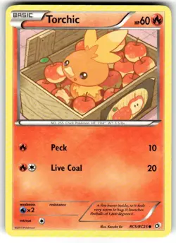 Pokemon Torchic RC5/RC25 Legendary Treasures: Radiant Collection NM - Image 1