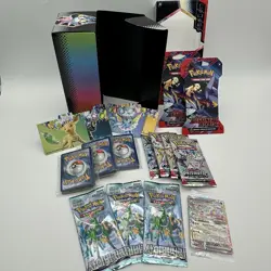 Pokemon Prismatic Evolutions Surprise Box Open Box Original Contents Plus Extras - Image 3
