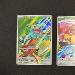 Pokemon TCG First Partner Illustration Series 1 Kanto GEN 1 Starters - Image 2