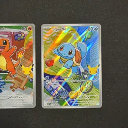 Pokemon TCG First Partner Illustration Series 1 Kanto GEN 1 Starters - Image 4