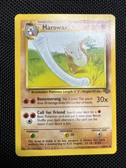 1999 Pokemon Marowak (39/64) - Shadow - Jungle Set - Image 1