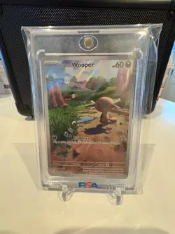 Pokemon TCG Paldean Wooper 102 094 Illistration Rare Phantasmal Flames - Image 1