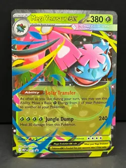 Mega Venusaur ex 013 Holo Promo ME: Mega Evolution Promo Pokemon Near Mint - Image 1