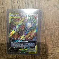 Pokemon Moltres & Zapdos & Articuno GX TAG TEAM Secret Rare Sky Legend SM210 Ho… - Image 1
