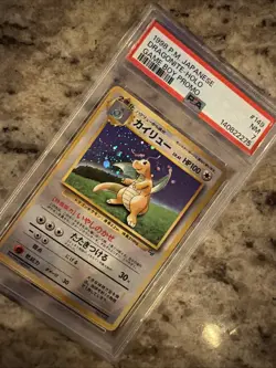 Pokemon 1998 Dragonite 149 Holo Game Boy Promo Japanese PSA 7 - Image 3