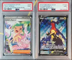 PSA 9 LISIA'S APPEAL 246 SURGING SPARKS GARCHOMP V TG23 ASTRAL RADIANCE POKEMON - Image 1
